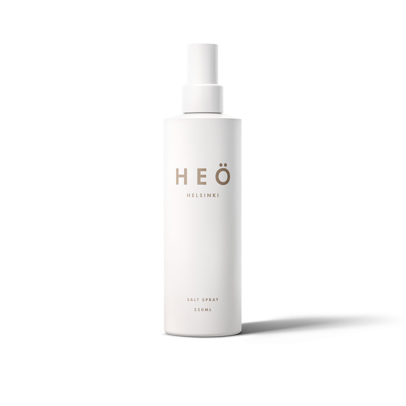 HEÖ Helsinki, hair product, bottle front,  HEÖ Helsinki salt spray, Volumizing spray, Gives structure, matte support, and long-lasting texture for hair styling